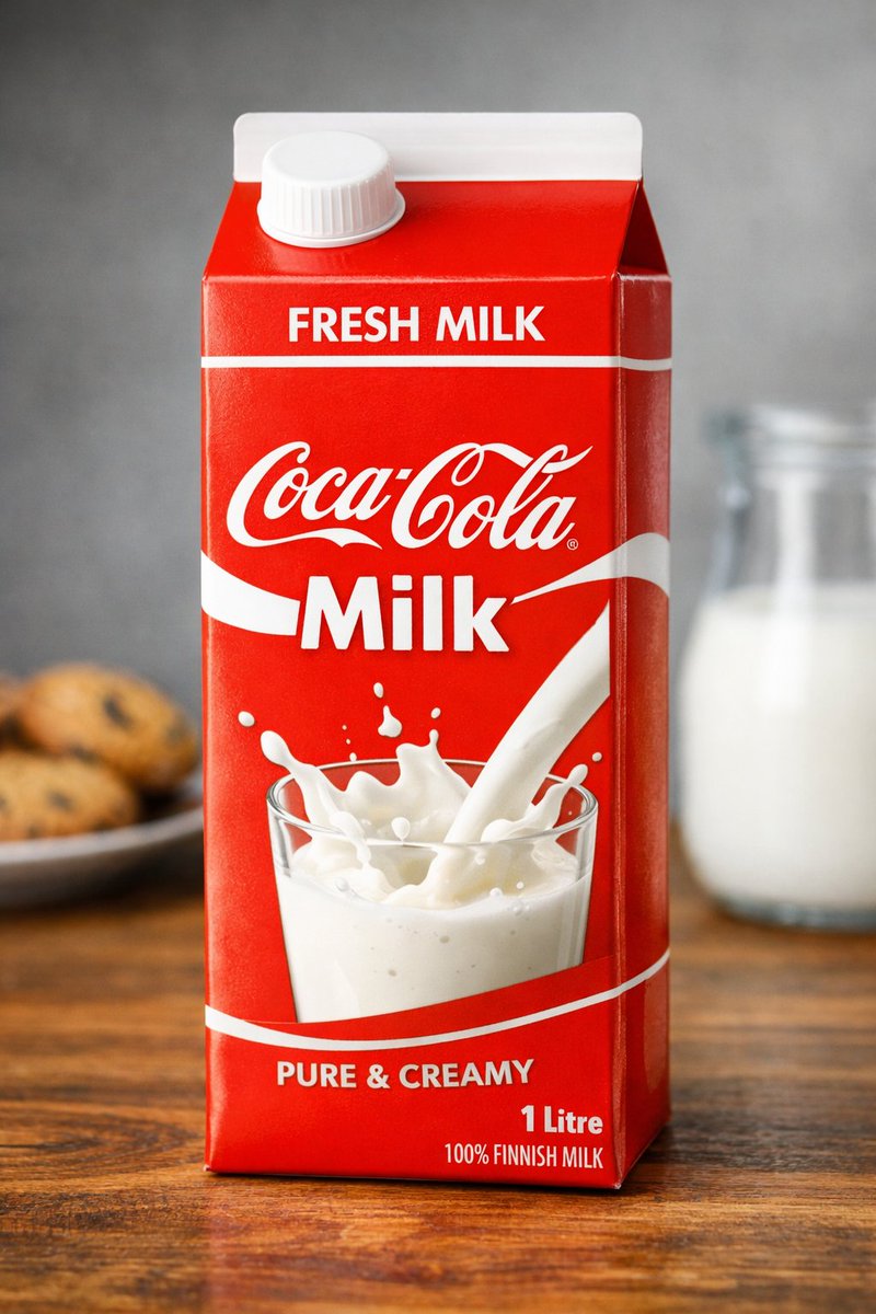 I'm Launching a Milk Brand Called Coca Cola