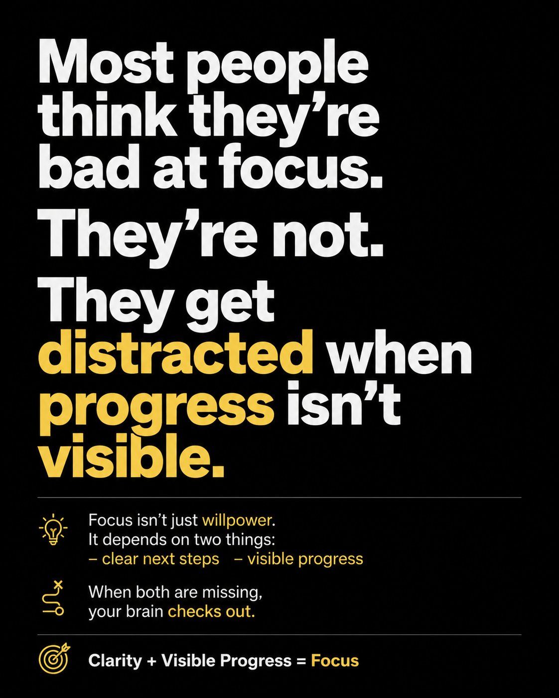 You Don't Have a Focus Problem