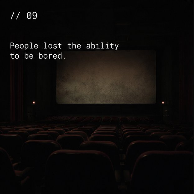 Humanity Solved Boredom. Congratulations.