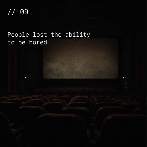 Humanity Solved Boredom. Congratulations.