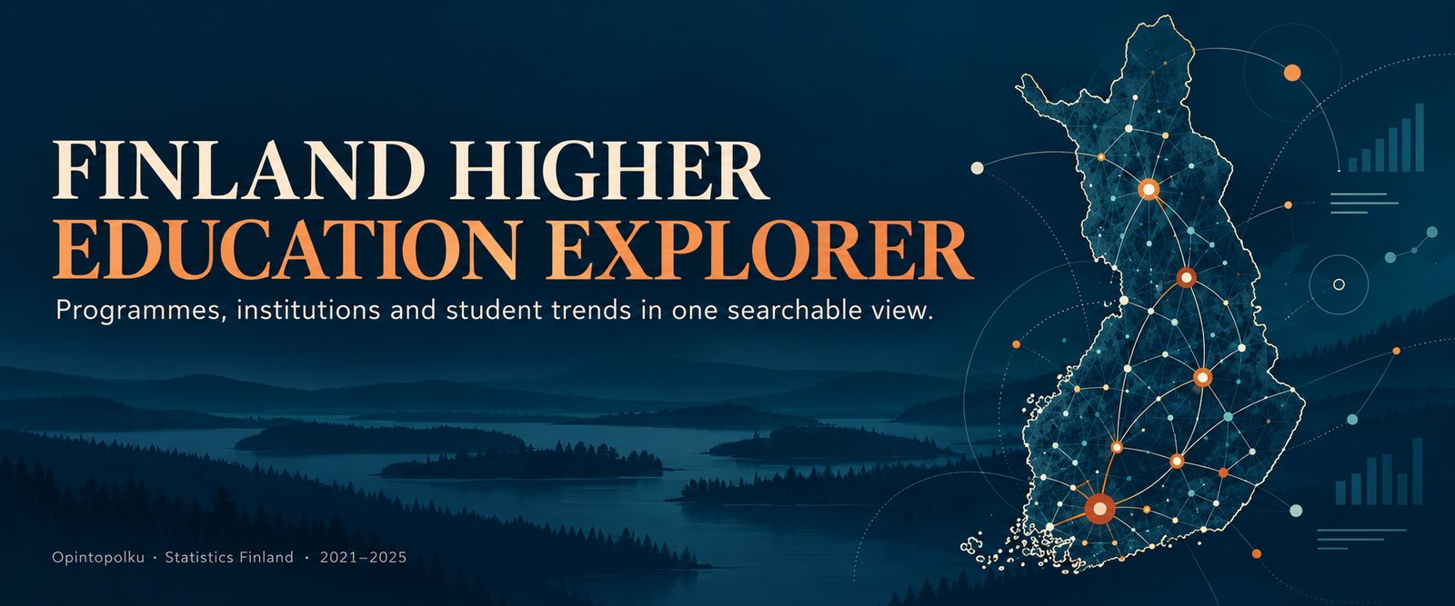 Finland Higher Education Explorer: Programmes and Student Statistics in One View